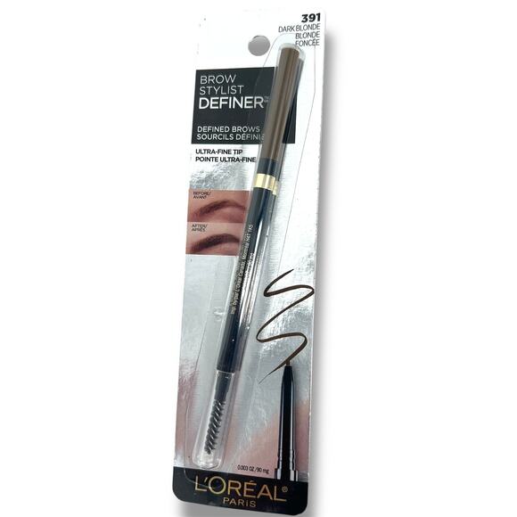 L'OREAL Brow Stylist Define   #391 Dark Blond  Ultra Fine Tip - Picture 1 of 3